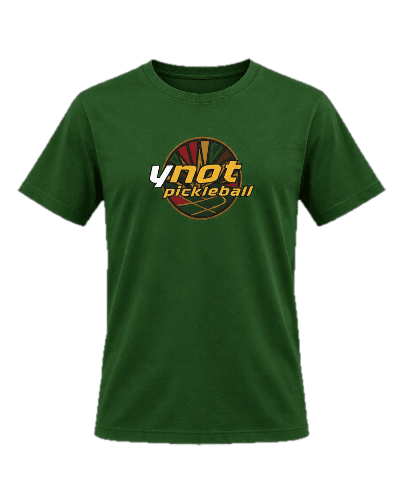 The Ynot Men's Tee in Crest · Forest