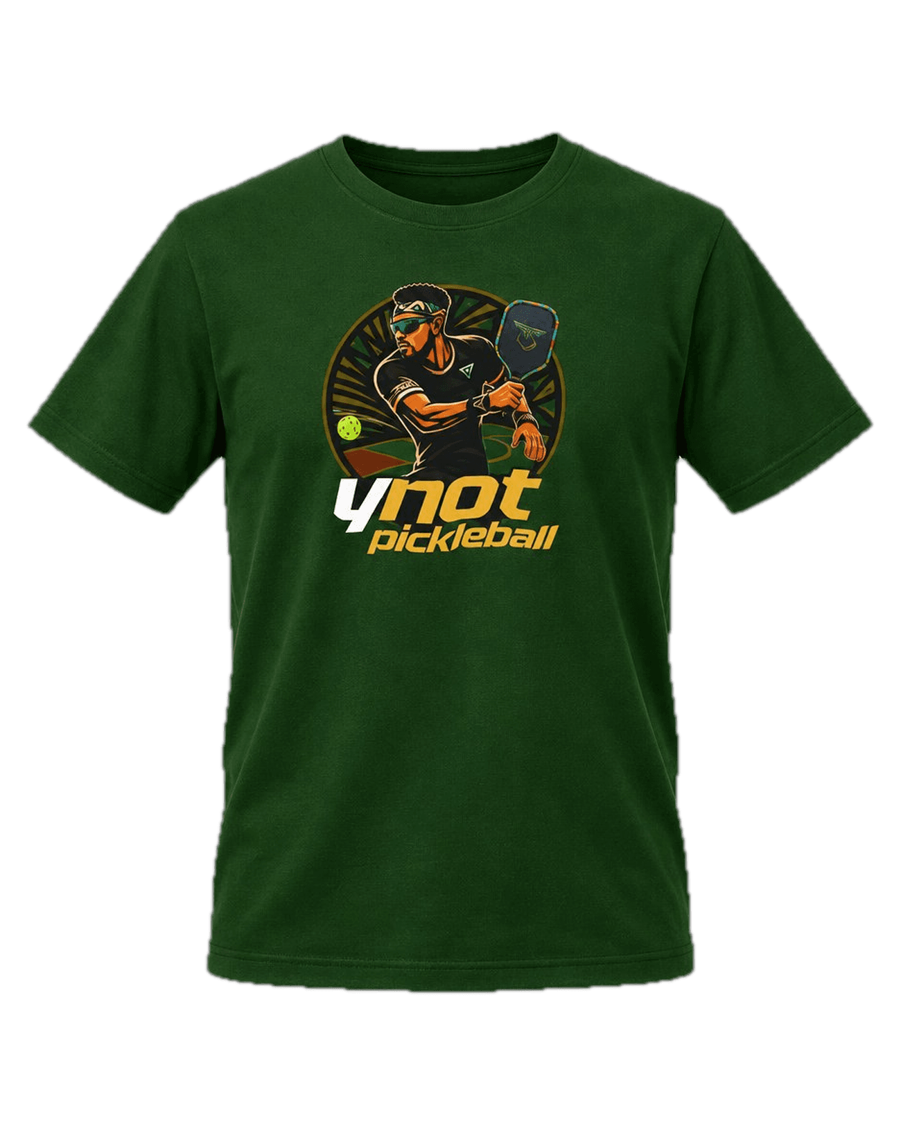 The Ynot Men's Tee in Rally · Forest
