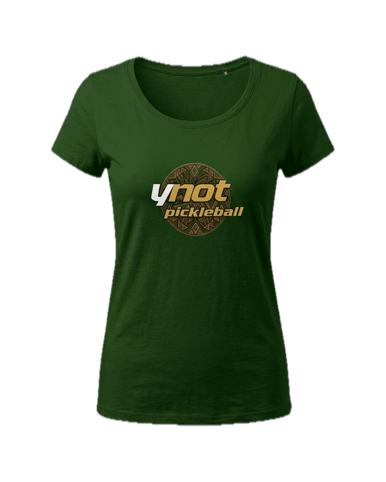 The Ynot Ladies' Tee in Crest · Forest